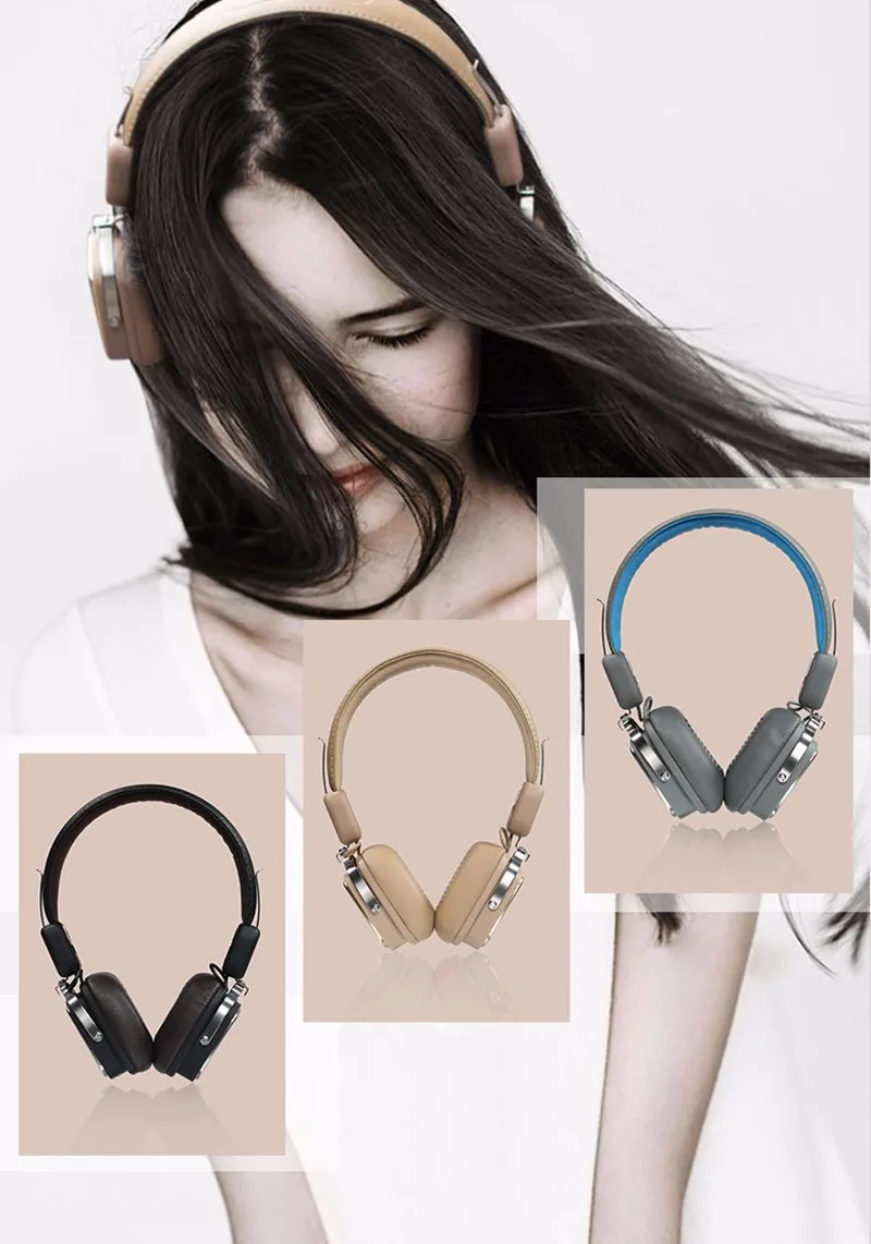 Remax 200HB Bluetooth наушники Handsfree Беспроводные наушники музыкальные наушники стерео Складная гарнитура для iPhone 6 Galaxy htc