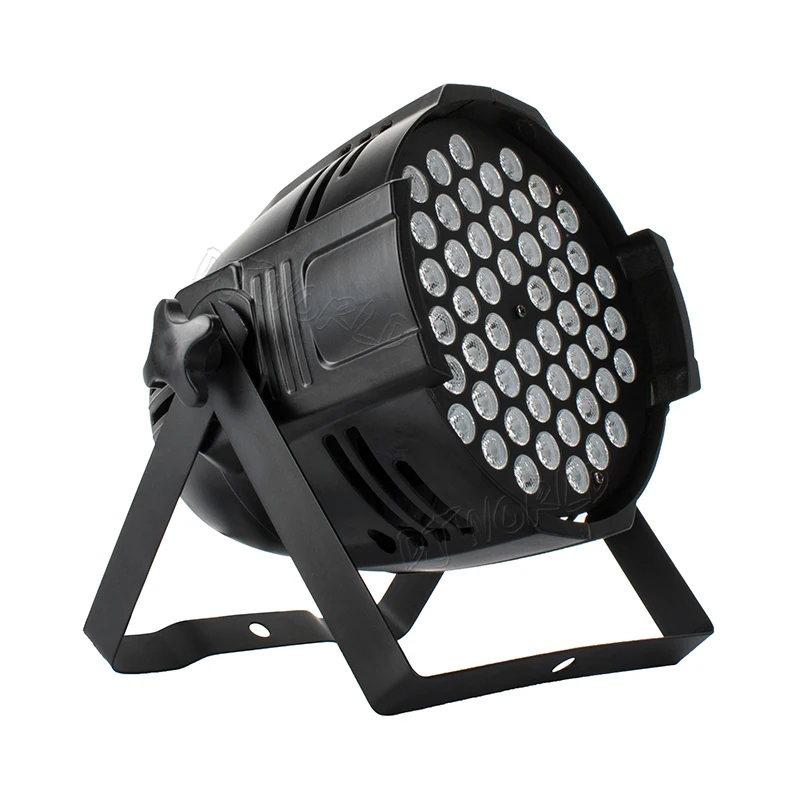 Светодиодный прожектор из алюминиевого сплава 54x9 Вт RGB 3в1 DMX512 проектор для атмосферного диско DJ музыка вечерние клубный танцпол