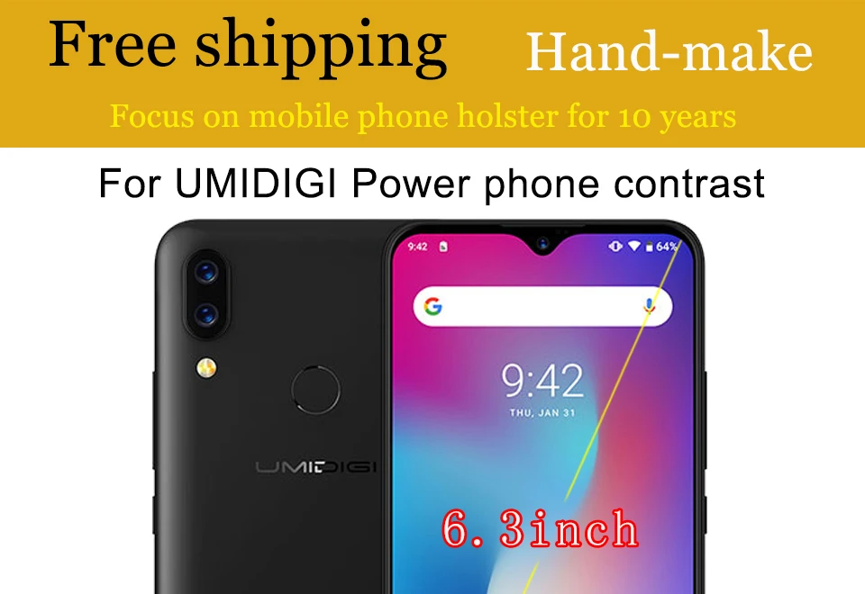 Чехол AIBOULLY для UMIDIGI power, мягкий силиконовый чехол на заднюю панель, кожаный чехол, чехол для UMIDIGI power, жесткий чехол, чехол для телефона