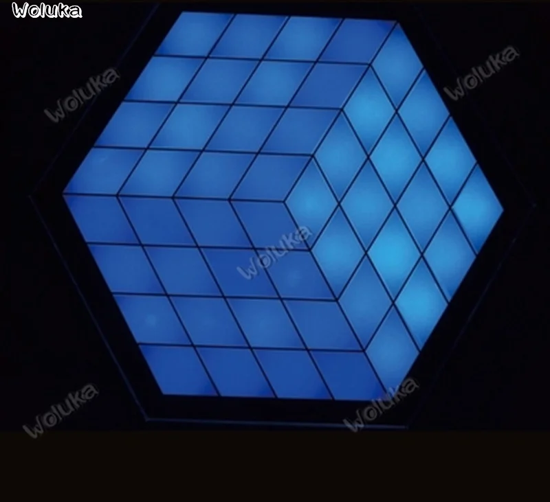 New LED floor tile lamp hexagon cube buried bar stage Dance CD50 W03 | Лампы и освещение