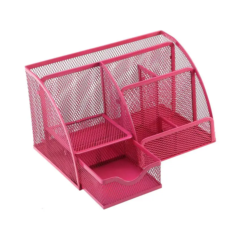 Офисный стол аккуратные Организатор держатель ручки Сетки Канцелярские