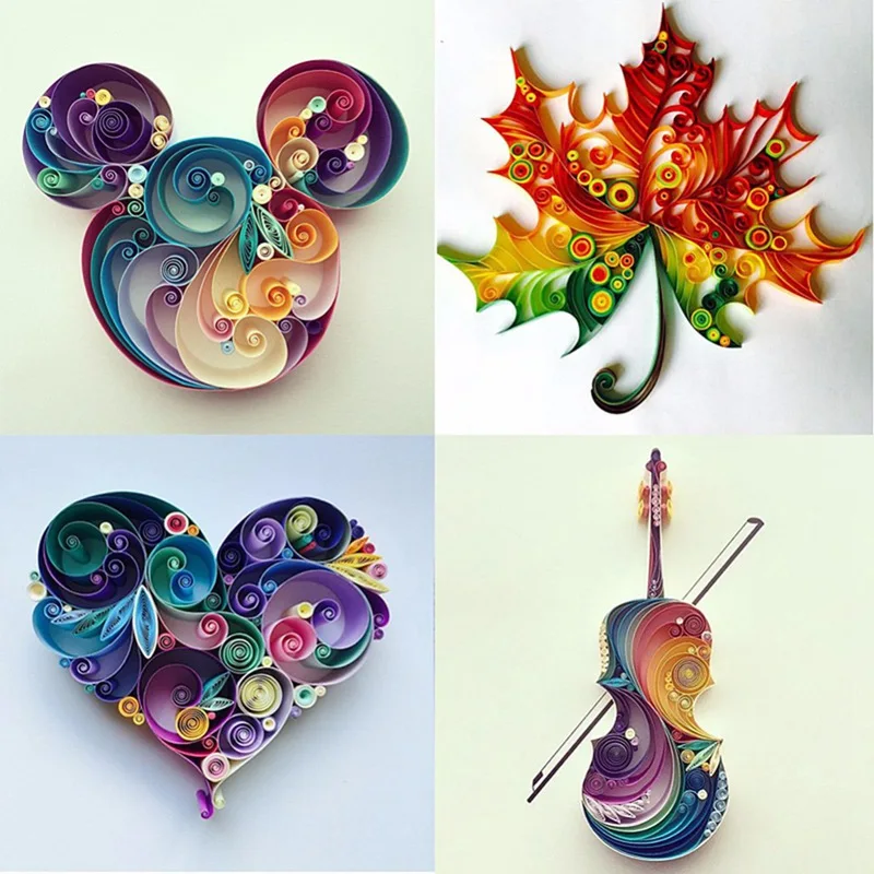 Горячая 19 шт DIY бумажный Quilling ручной работы набор инструментов шаблон Пинцет