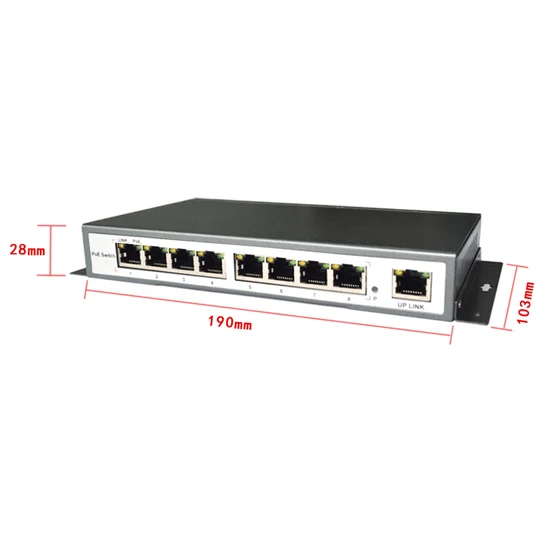 9 Порт 8 IEEE802.3af/на коммутатор питания через ethernet/адаптер для сетевой системы