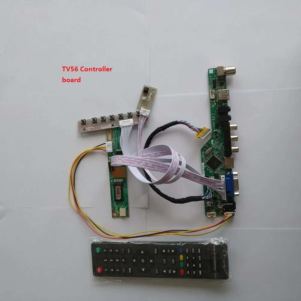 Для B141EW04 V4/V0/V1/V2/V3/V5/V6/V7/V8 AV VGA HDMI-совместимый 30-контактный модуль ТВ-контроллер