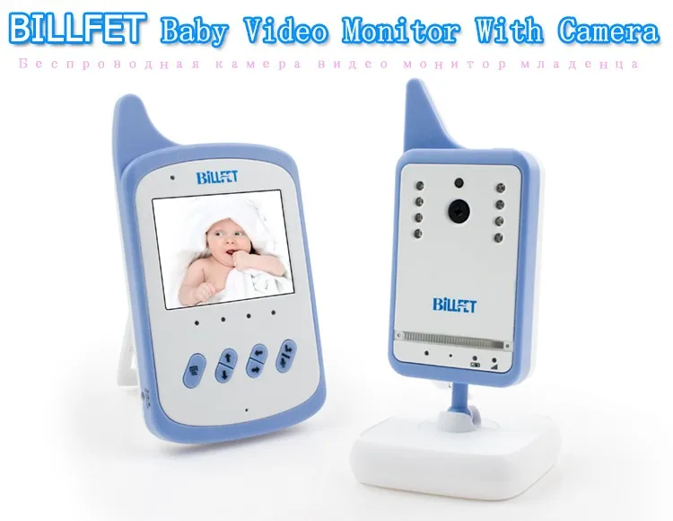 BILLFET Беспроводной 360 Видеокамера 2.4 дюймов ЖК-Цифровой Видео Baby Monitor с Камерой VOX Радионяня Монитор Радио Видео няня детские видео няня Видео Монитор Младенца радионяня с камерой РАДИО НЯНЯ радионяня рация