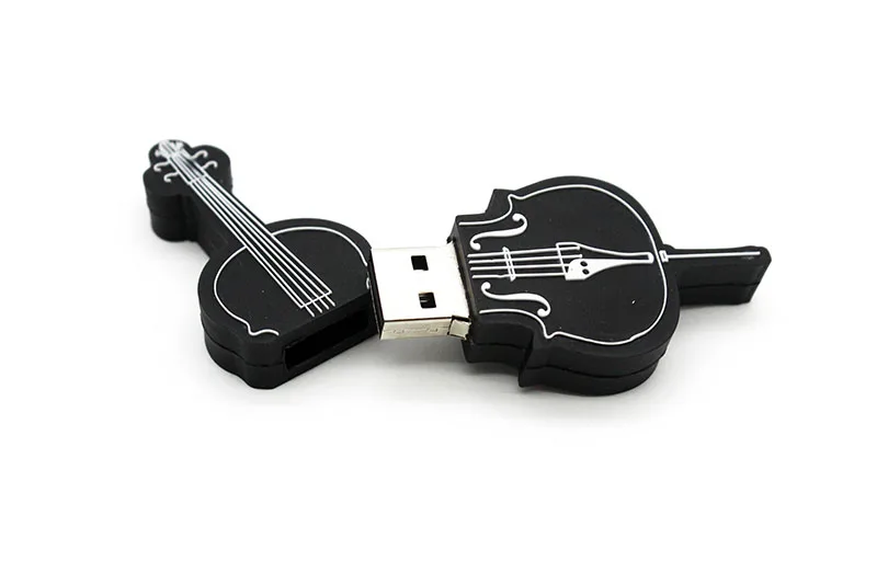 JASTER мультяшный музыкальный инструмент USB карта памяти usb 4/8/16/32/64 ГБ пианино Флешка в виде гитары подарки
