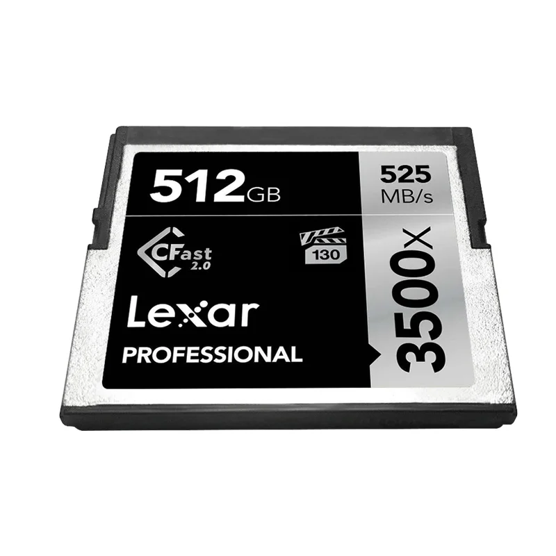 Оригинальная флеш-карта памяти Lexar Cfast2.0 CF 3500X525 M/s 256GB для профессиональных камер sony SLR HDV VPG-130 HD