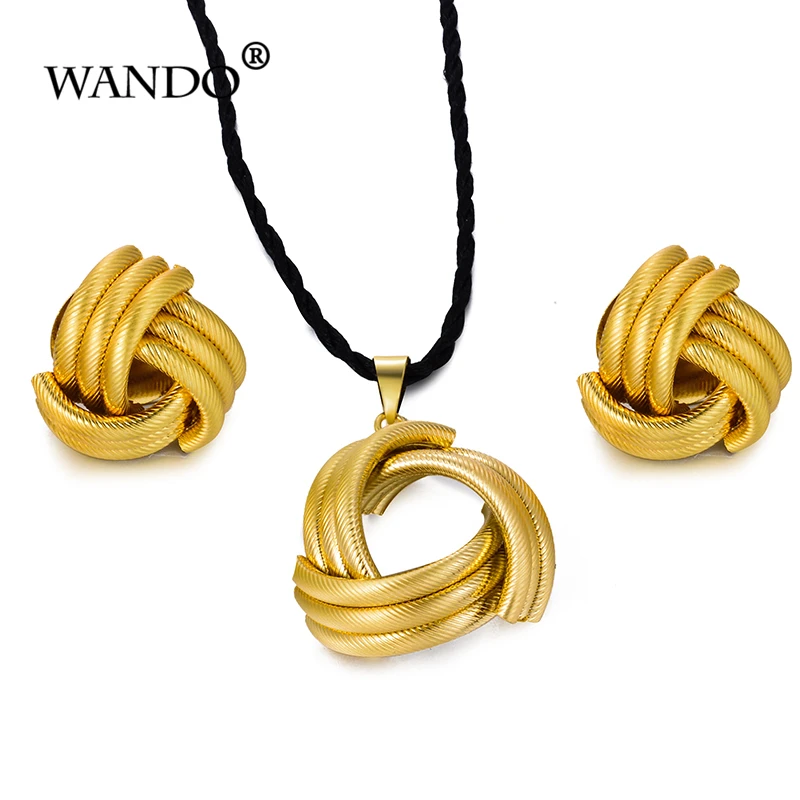 WANDO новые ювелирные изделия цвет под золото аксессуары для традиционных