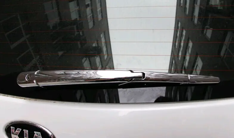 Для KIA SORENTO L 2015 2016 2017 ABS Хромированная Форсунка щетки стеклоочистителя заднего