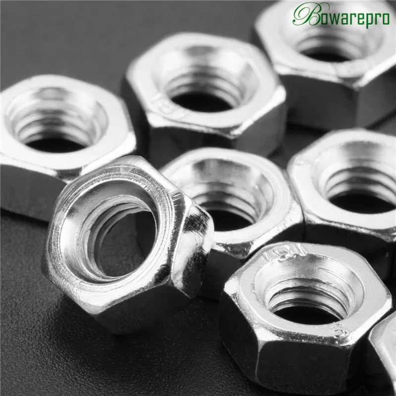 Гайки bowarepro M2/M2.5/M3/M4/M5/M6 гайки из углеродистой стали метрическая резьба
