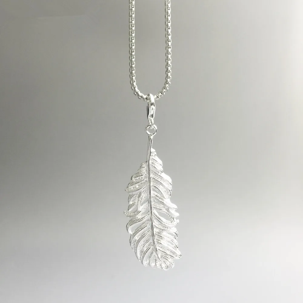 Фирменные кулоны Muffiy с фианитами и перьями для чокера браслета модные элегантные