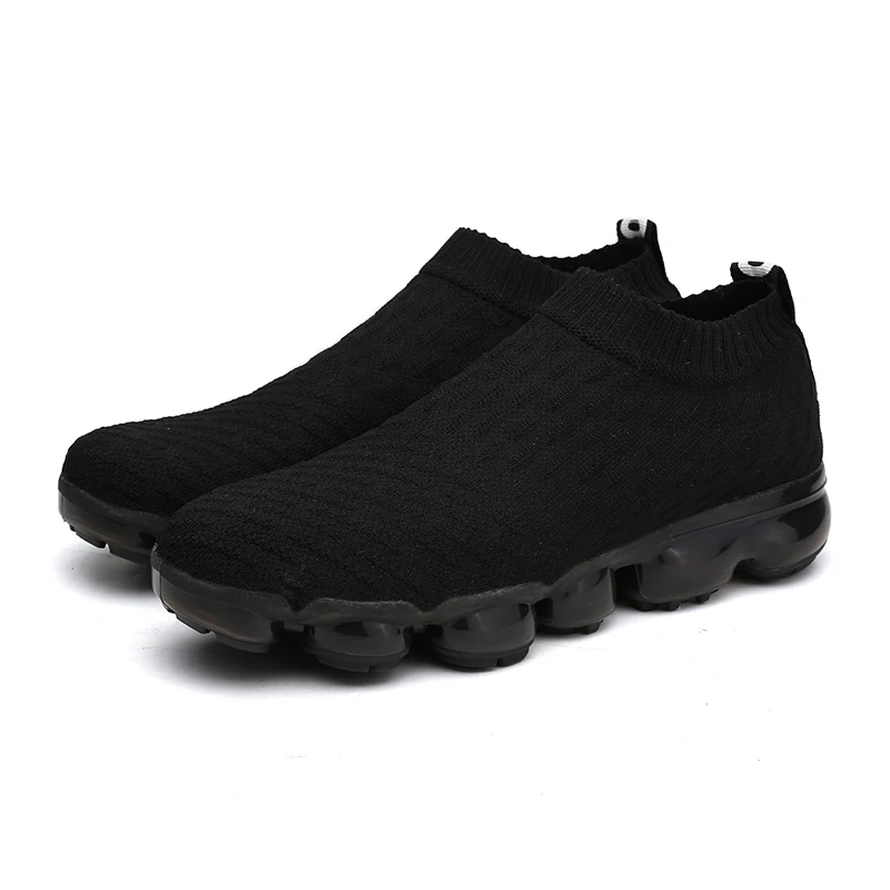 Men Cushioning Sneakers Summer Outdoor Flynite Men's Running Shoes Male Sport Footwear Slip-on Cushion for | Спорт и развлечения