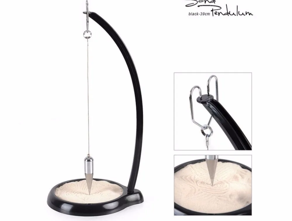 Песчаный маятник Sandpendel Grob Infactory Perpetual Rock Sand Живопись Домашний офис гостиная Настольная кофейня украшение подарок
