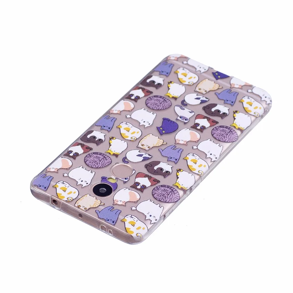 ARYIKUM Cute Unicorn Case For Xiaomi Redmi Note 4X Note4X 3gb 32gb Silicon Flower Cat Cover Xiami Xaomi Xiomi 4 X |