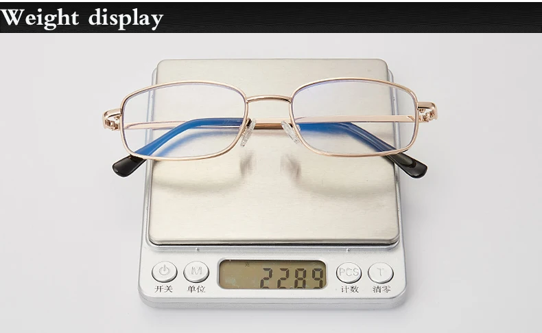 Multi-focus presbyopic glasses for both distant and near use for driving, walking and men's and women's anti-blue glasses