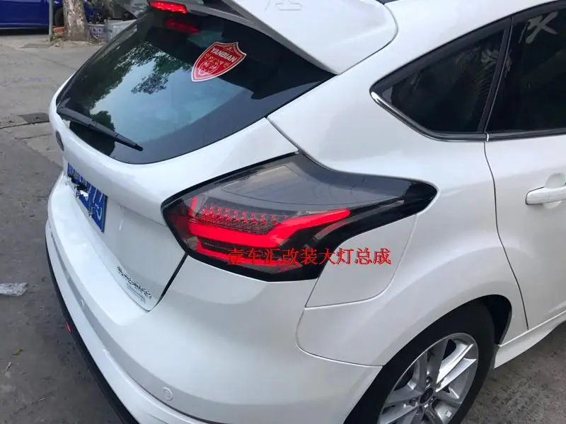 KOWELL автомобильный Стайлинг для Ford Focus 2 задние фары светодиодный задний фонарь задний багажник крышка лампы drl+ сигнал+ тормоз+ обратный