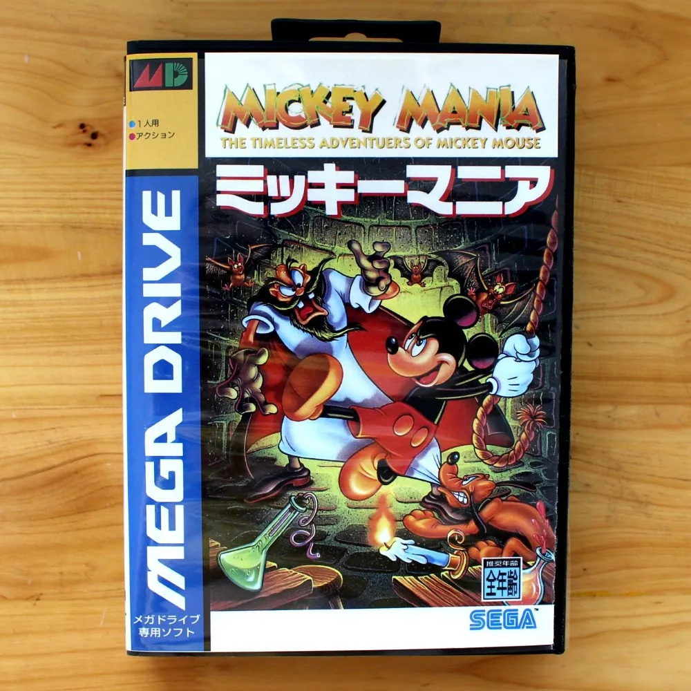 16 битная игровая карточка с коробкой для SEGA Mega Drive от Genesis|sega md game card|sega games16 bit |