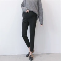 2018 autumn new maternity clothing pregnancy trousers loose fashion irregular trousers pregnancy stomach lift pants