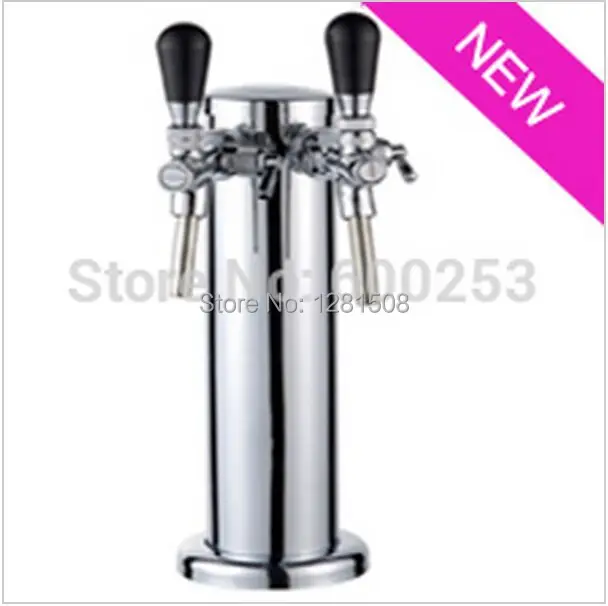 Хорошее качество! Два крана пивная башня управления пенопластовым краном