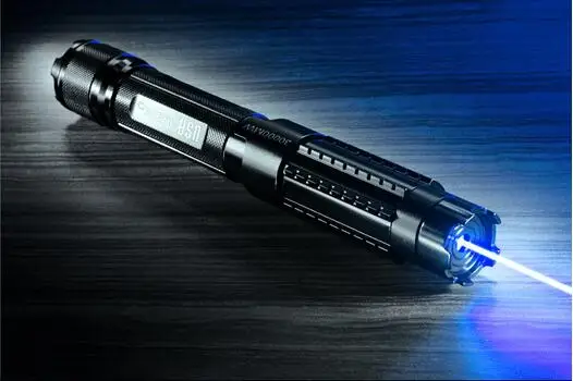 450nm высокое мощность синий лазерные указки фонарик ожог матч свеча горит