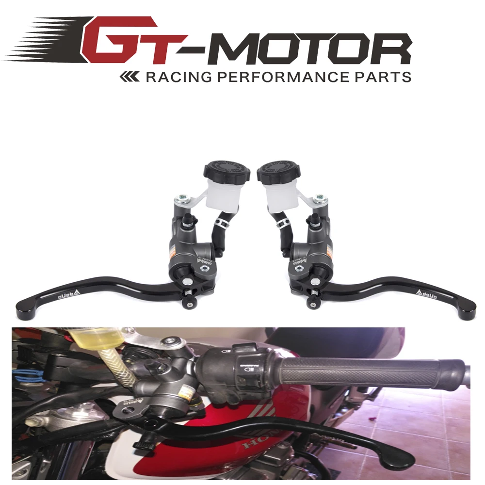 GT мотор-Мотоцикл 19X18 тормоз Аделин главный цилиндр гидравлический с 16x18 главный цилиндр сцепления для KAWASAKI