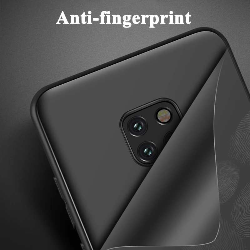 Для Huawei Mate 20 Pro Чехол полная защита Мягкие силиконовые Матовые ТПУ чехлы для