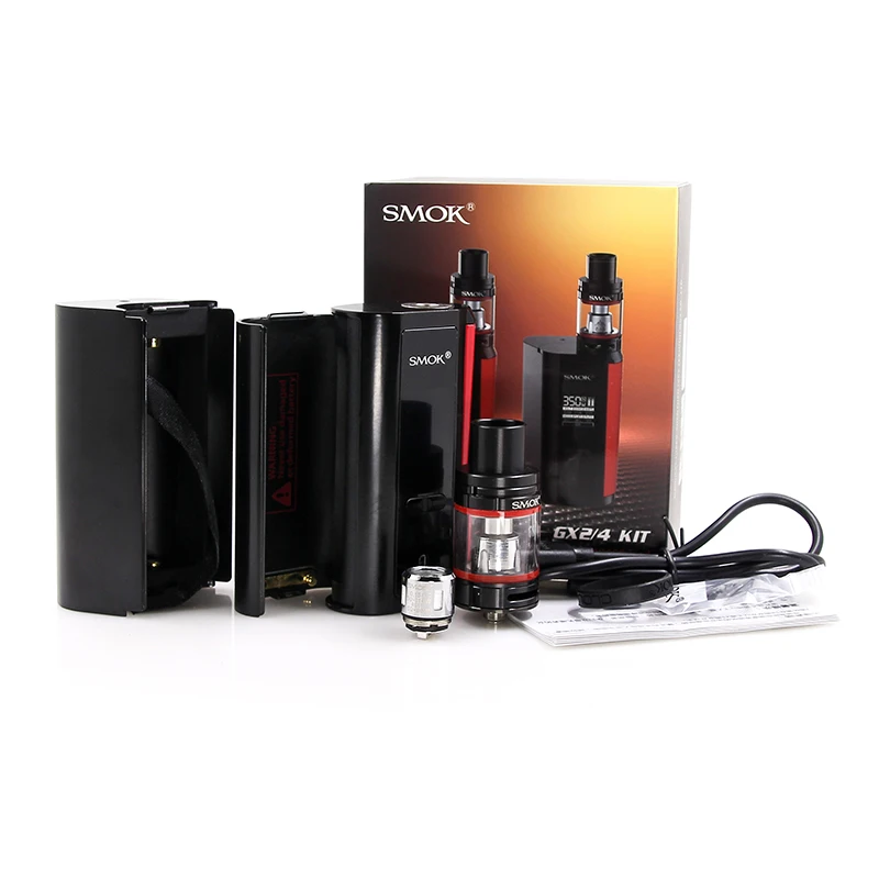 Smok GX2/4 Starter Kit 220 Вт/350 Вт GX24 испаритель mod 5 мл TFV8 большой ребенок Tank электронные