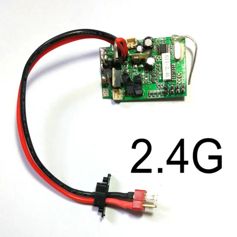 Yd-611 612 приемник печатной платы 2.4 г или 27 мГц для RC helicpter Attop yd611 yd612 запасных