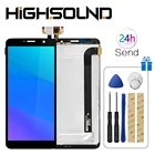 5,5 ''черный для HOMTOM S7 ЖК-дисплей с сенсорным экраном дигитайзер сборка запчасти аксессуар + Инструменты + клей