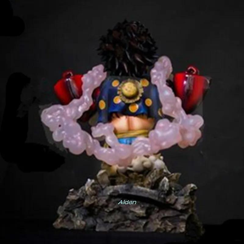 Статуэтка из соломы Пираты 8 дюймов Боевая форма обезьянки D. Luffy полный длинный