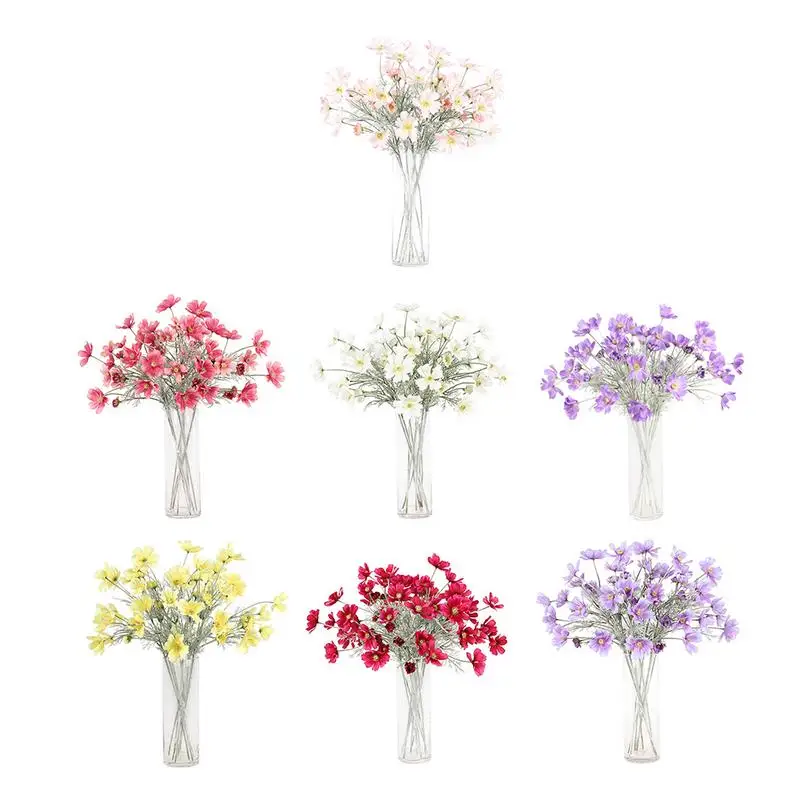 Многоцветный искусственный цветок Весна Космос моделирование завод Свадебный