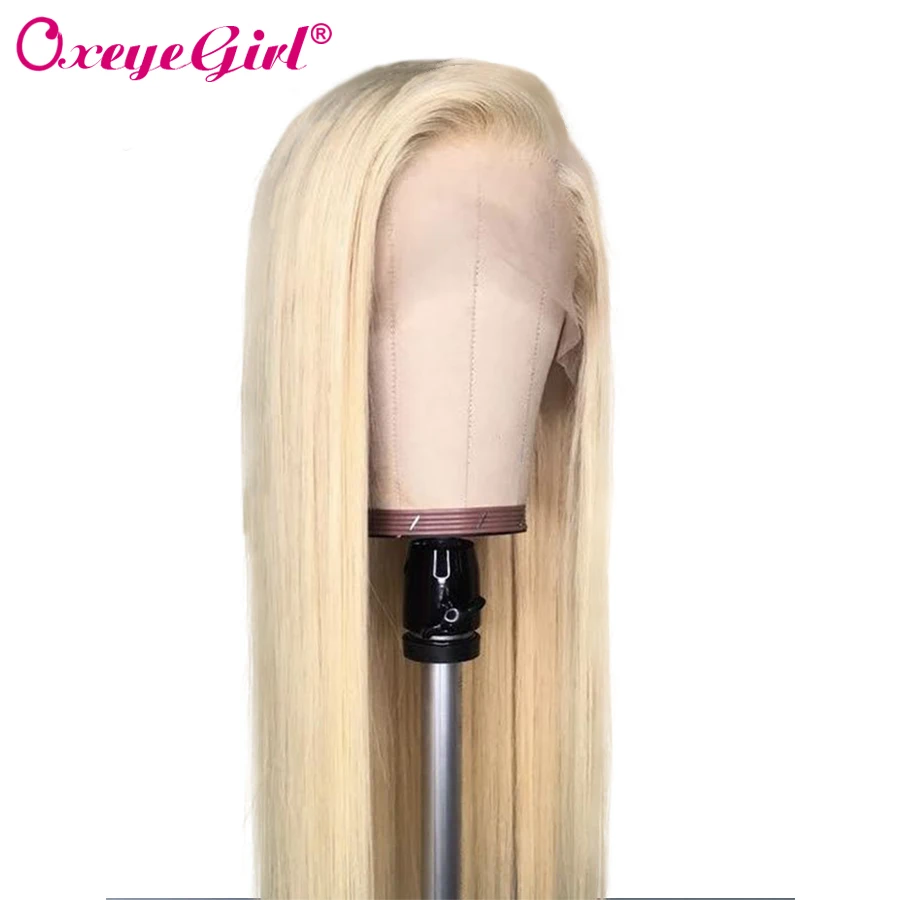 Oxeye girl 13x4 медовый блонд парик с кружевом спереди человеческие волосы бразильский