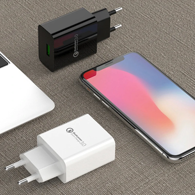 YILIZOMANA быстрое зарядное устройство Быстрая зарядка USB QC 3,0 EU US Разъем для iPhone 6 7 8 X XS Xiaomi Mi 8 HuaWei mate 20 Pro Зарядка для телефона