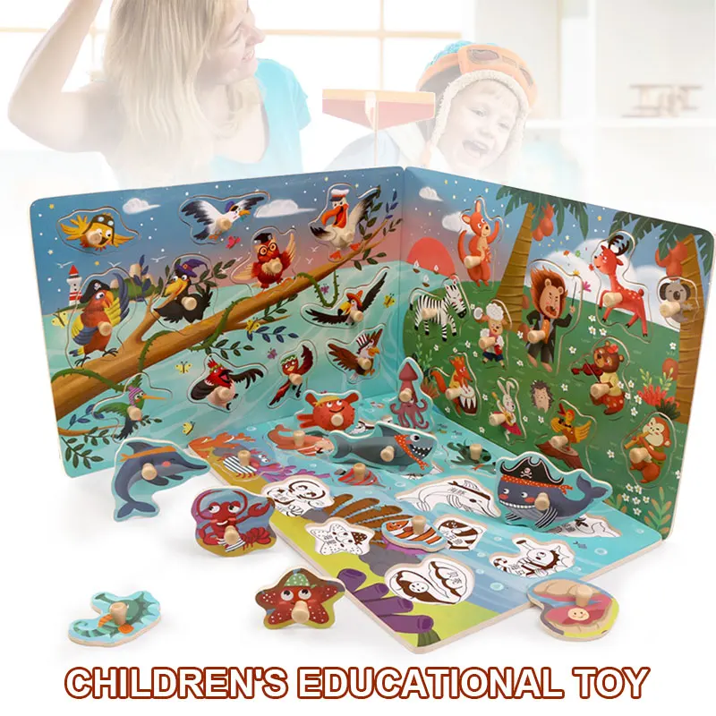 Puzzle игрушки Интересные 3d puzzle Спальня Деревянные Головоломки ремесло комплект