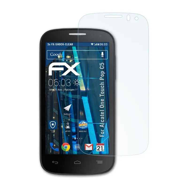 9H 2.5D 0 26 мм Закаленное стекло протектор для Alcatel One Touch Pop C5 LED экран закаленное