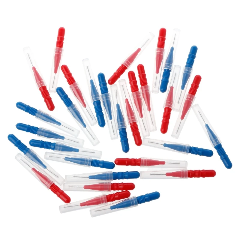 30 шт. зубная нить для чистки зубов|interdental brush toothpick|dental interdental brushesbrush toothpicks |