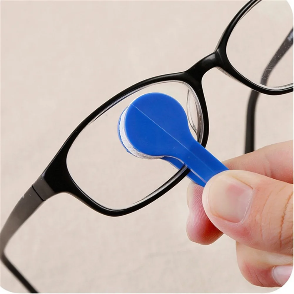 2 шт. микрофибра мини очки щетка для чистки портативная мягкая солнцезащитные