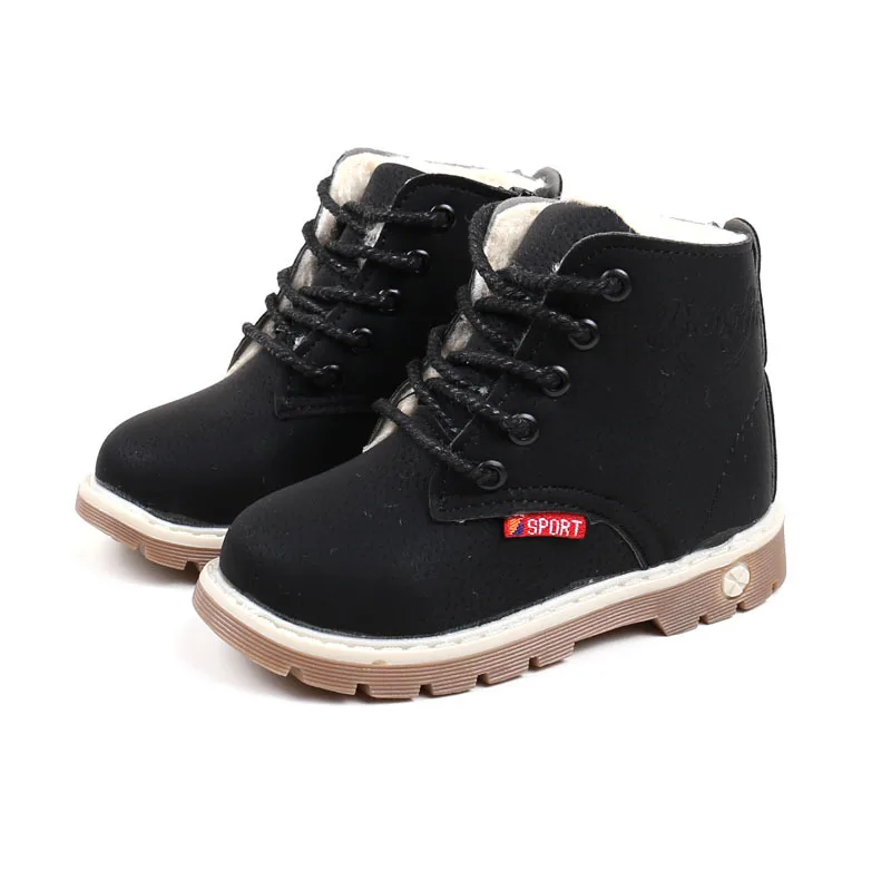 2018 зимние ботинки модные полуботинки martin han edition для маленьких мальчиков и