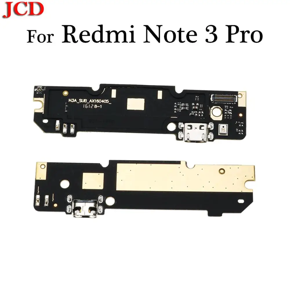 JCD Micro док-станция Соединительная Плата usb зарядный порт гибкий кабель для Xiaomi для Redmi 1 2 3 3s 4 4X 4A Note 2 3/3Pro Замена - Цвет: For Redmi Note 3 Pro