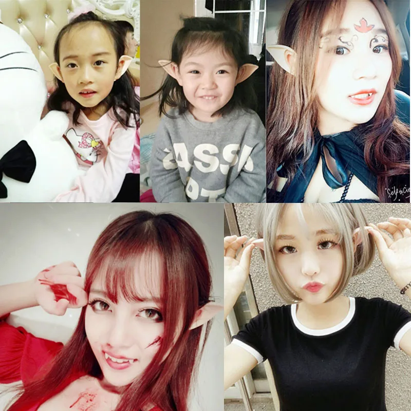 1 пара Новогодние аксессуары для косплея из латекса|supplies party| |