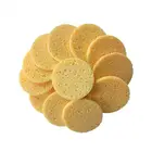 Спонж целлюлозный для снятия макияжа, 50 шт., натуральная древесная масса