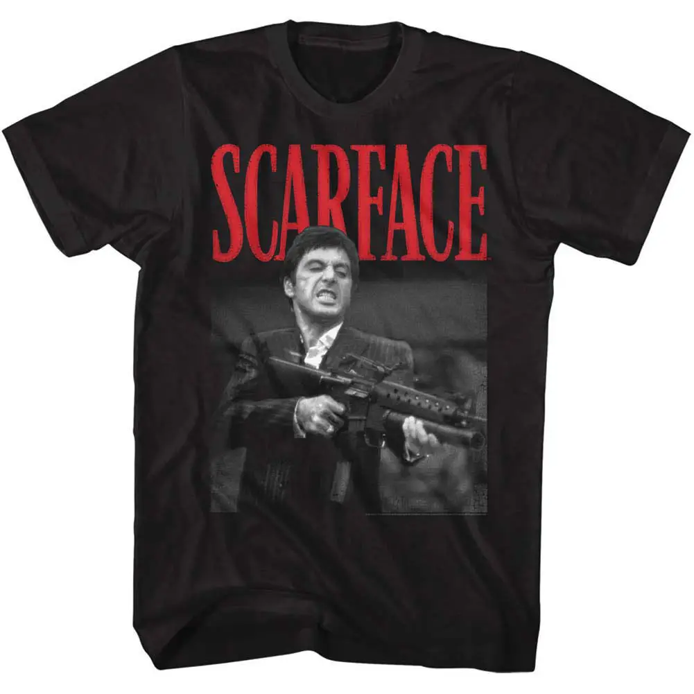 Мужская футболка со слоганом персонажа Scarface Тони Монтана с надписью Good night To The