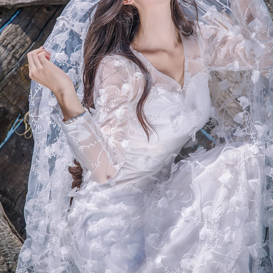 Новый 3D с цветочным принтом длинное платье для женщин 2018 сексуальное v-образным