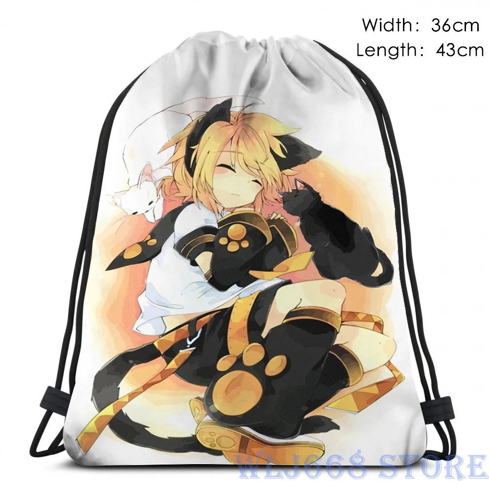 Забавные сумки через плечо с графическим принтом для женщин Kagamine Len рюкзак на