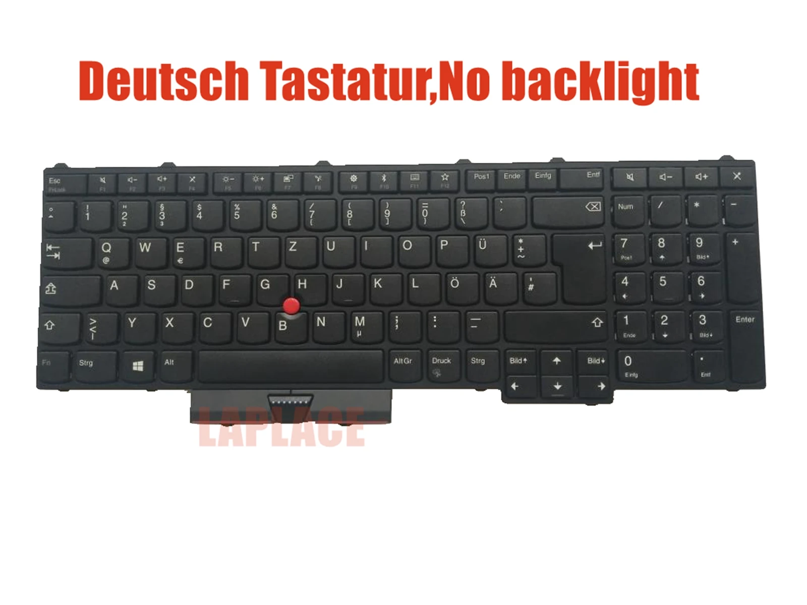 Немецкий тастатор для Lenovo Thinkpad P51 (20HH/20HJ) P71 (20HK/20HL) клавиатура 01HW253 01ER963 (без