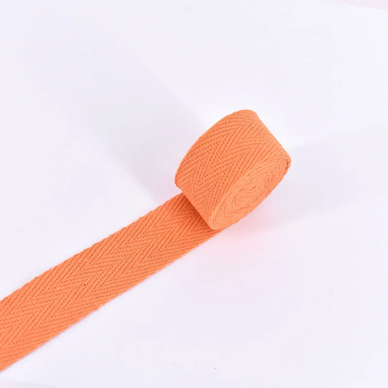 Orange 1 3 м/6 м 2 см Мульти Цвет шевронная лента, тесьма тканая хлопчатобумажная швейная оверлок ткань ремень DIY Аксессуары LX514 - Цвет: Orange 1