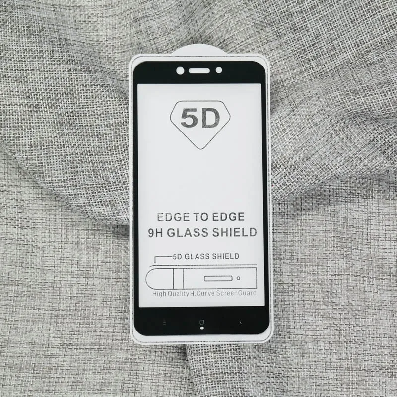 Закаленное стекло 5D с полным наклеиванием защитная пленка для Xiaomi Redmi 4X 4A Note 4 5 Plus