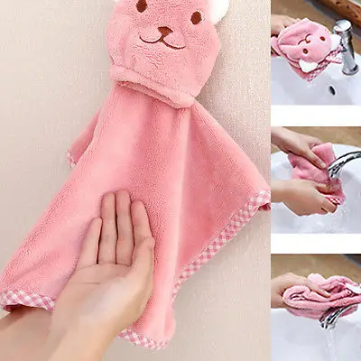 Cute Cartoon Bear Panda Microfiber Towel Dry Hands Cloth dishcloth wholesale Bowel Oil cleaning accessories dish Kitchen | Дом и сад