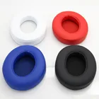 1 пара кожаные наушники из пены для Beats by Dr Dre Studio 2,0 Беспроводная гарнитура амбушюры Наушники губчатая Подушка Сменные чехлы