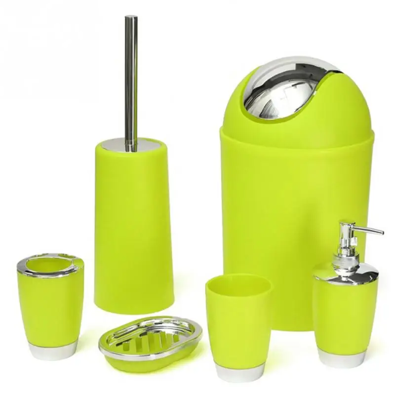 6 шт./компл. аксессуары для ванной держатель зубной щетки туалетной мыло блюдо